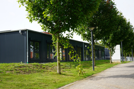 Co-Learning-Space HyLeC Gebäude Co-Learning-Space und HyLeC