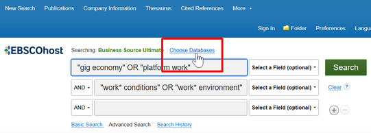 Screenshot ebscohost.com