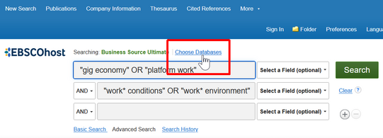 Screenshot ebscohost.com