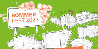 2023 Poster TU Dortmund Summer Party Summer party with live music, sports, fun and games on 29.6.2023 from 3 p.m.